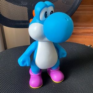 Super Size Light Blue Yoshi Figurine (2007)